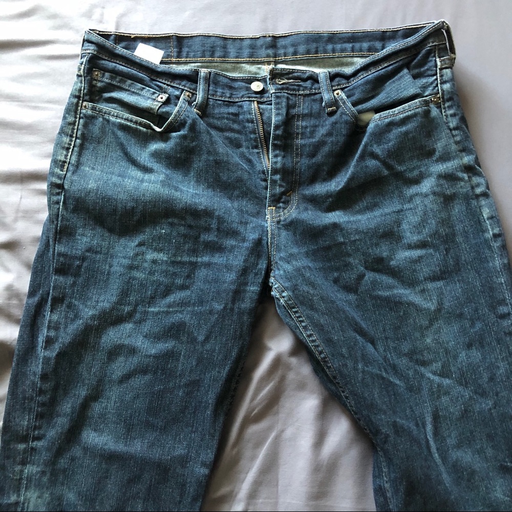 Men’s Levi’s 514 dark blue jeans 36x30